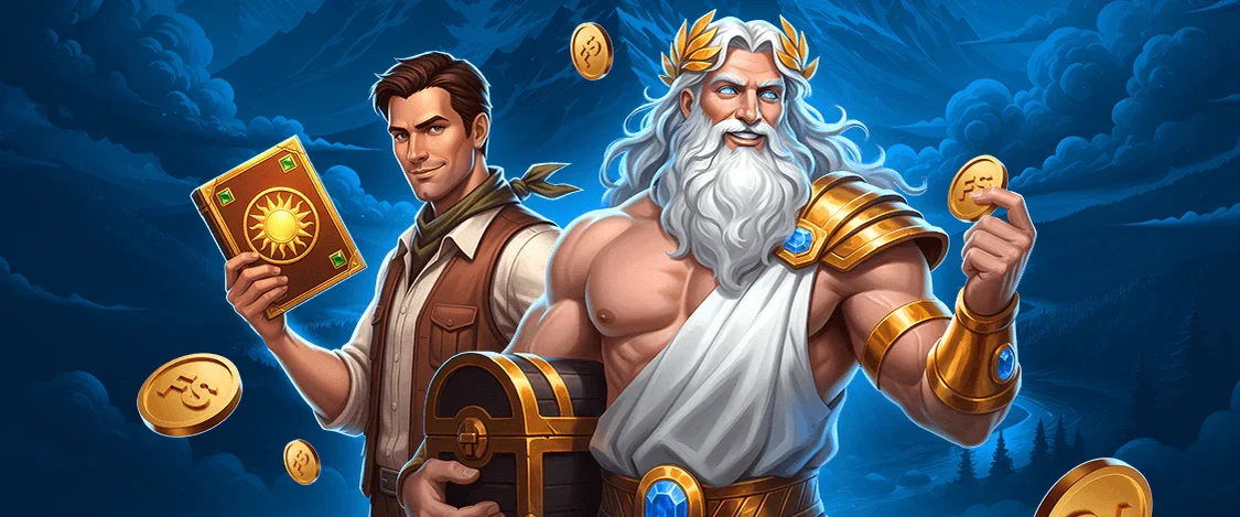 Twin Casino adventure slot promo artwork
