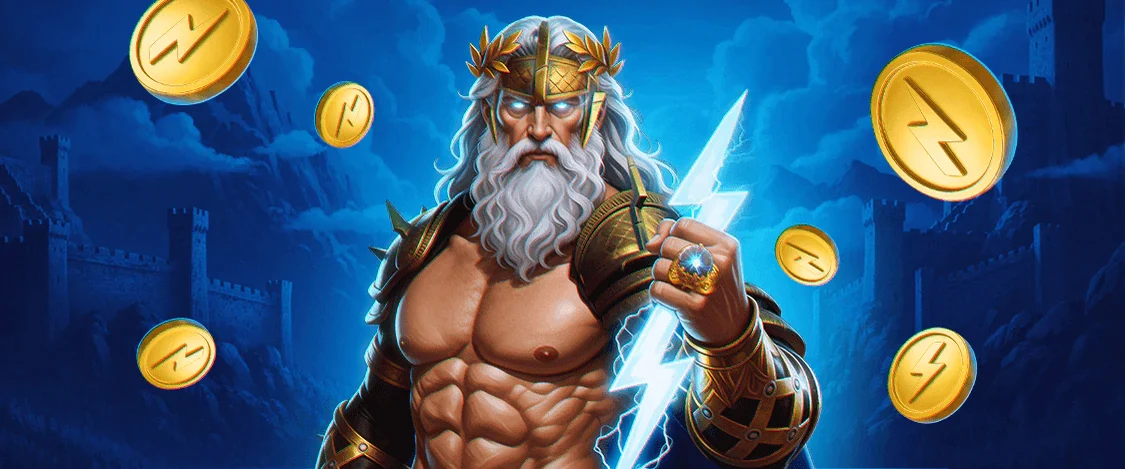 Twin Casino thunder god slot promo artwork
